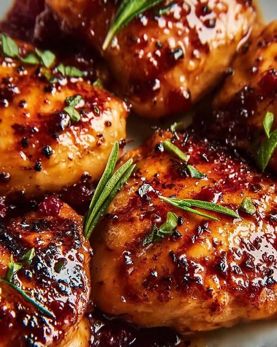 Skillet Cranberry Orange Chicken Recipe - Recipe Image