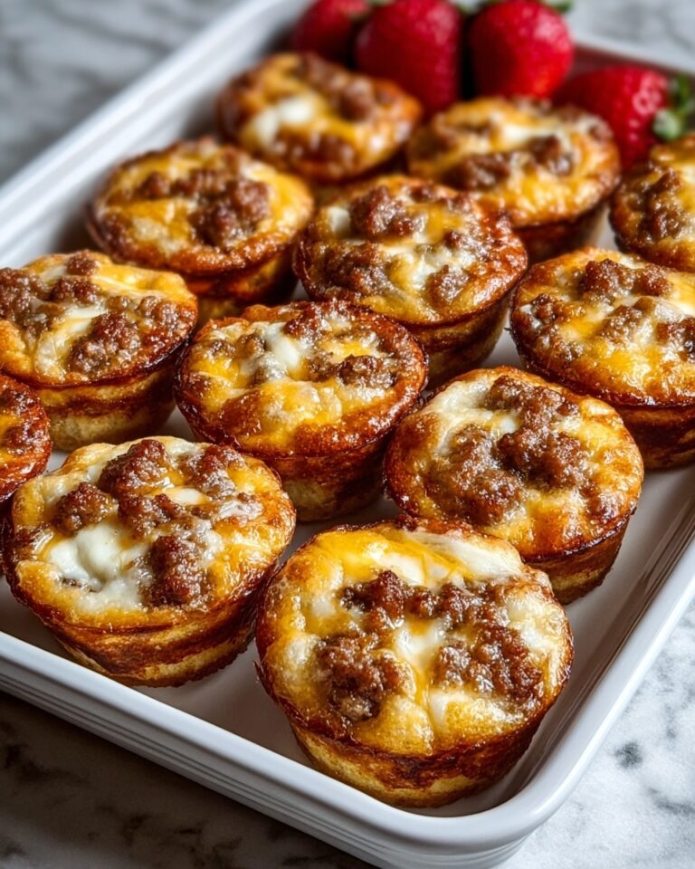 Protein Pancake Sausage Muffins Recipe