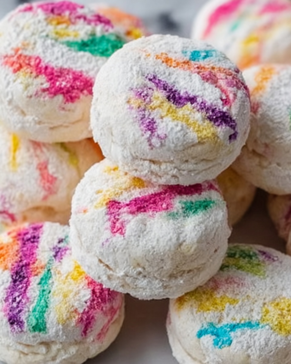 Funfetti Snowball Cookies Recipe - Recipe Image