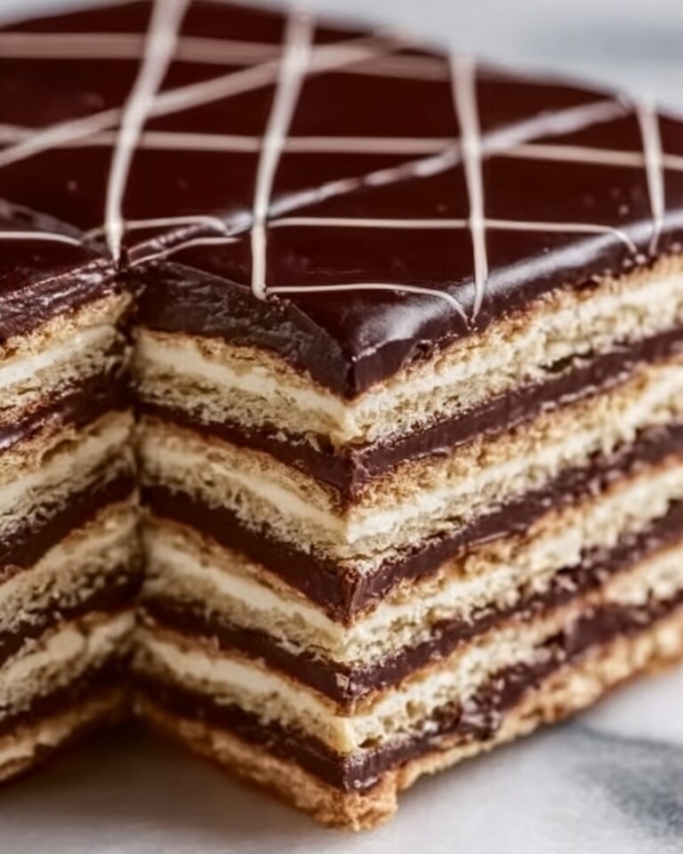No-Bake Chocolate Biscuit Cake Recipe