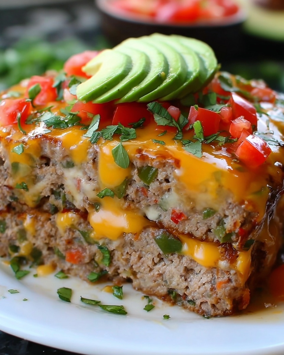 Zesty Mexican Taco Meatloaf Recipe - Recipe Image