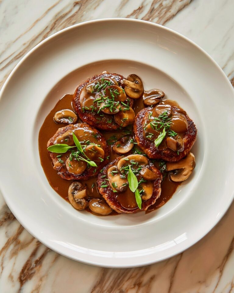 The Ultimate Salisbury Steak Meatballs with Mushroom Gravy Recipe