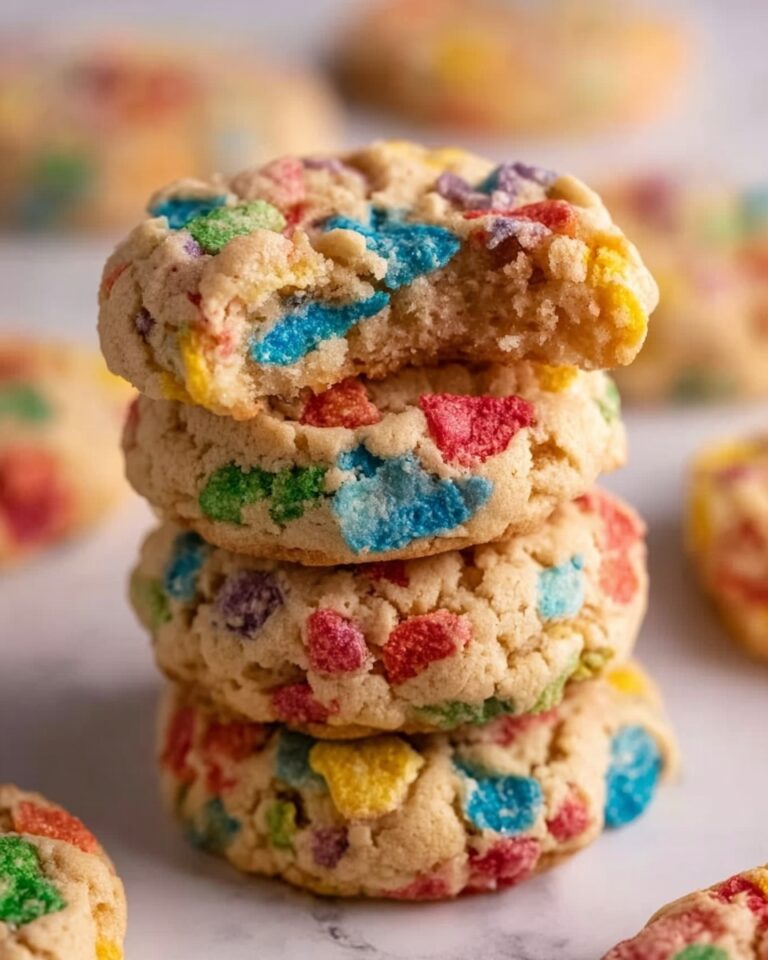 Fruity Pebbles Cake Mix Cookies Recipe