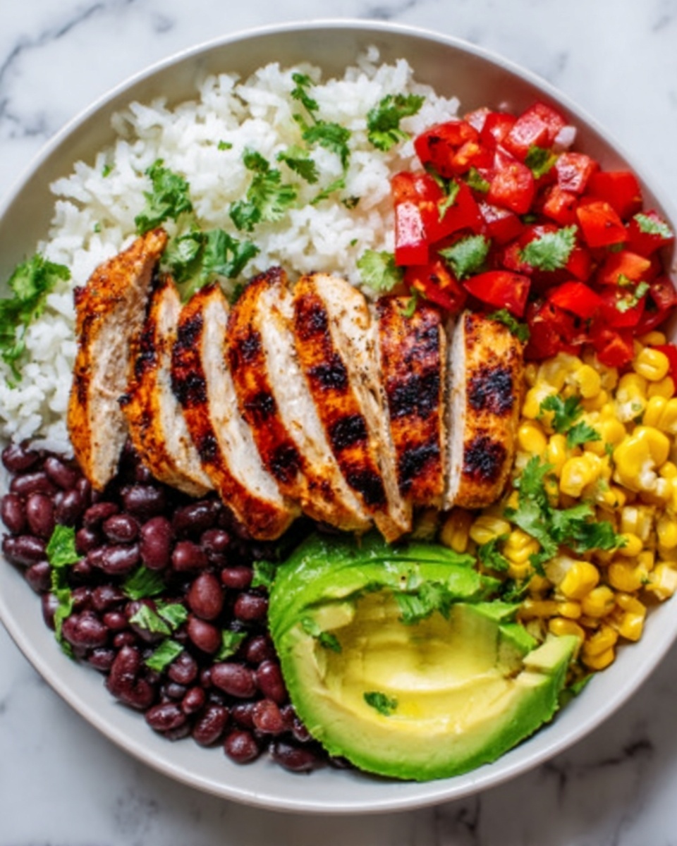 Grilled Chicken Fajita Bowl Recipe - Recipe Image