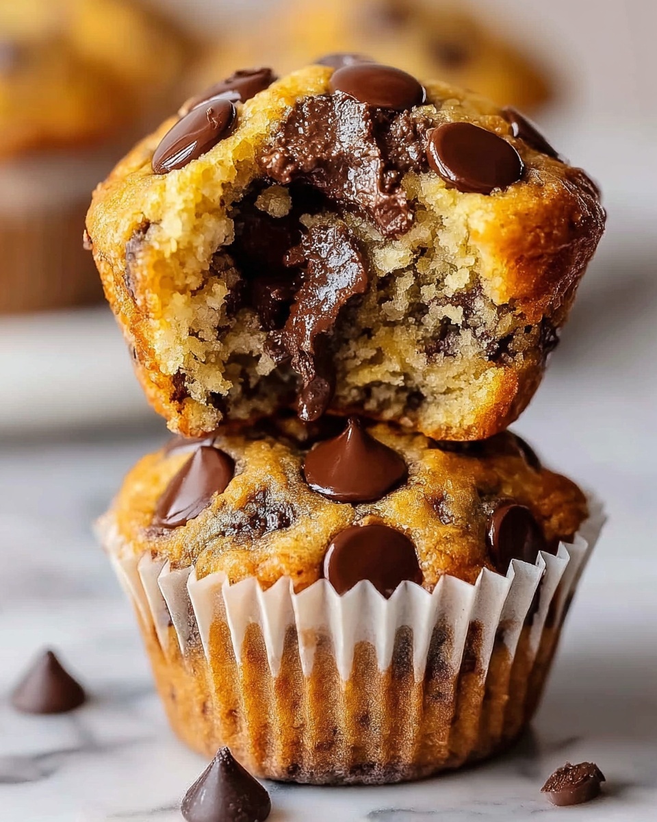 Banana Chocolate Chip Muffins Recipe - Recipe Image