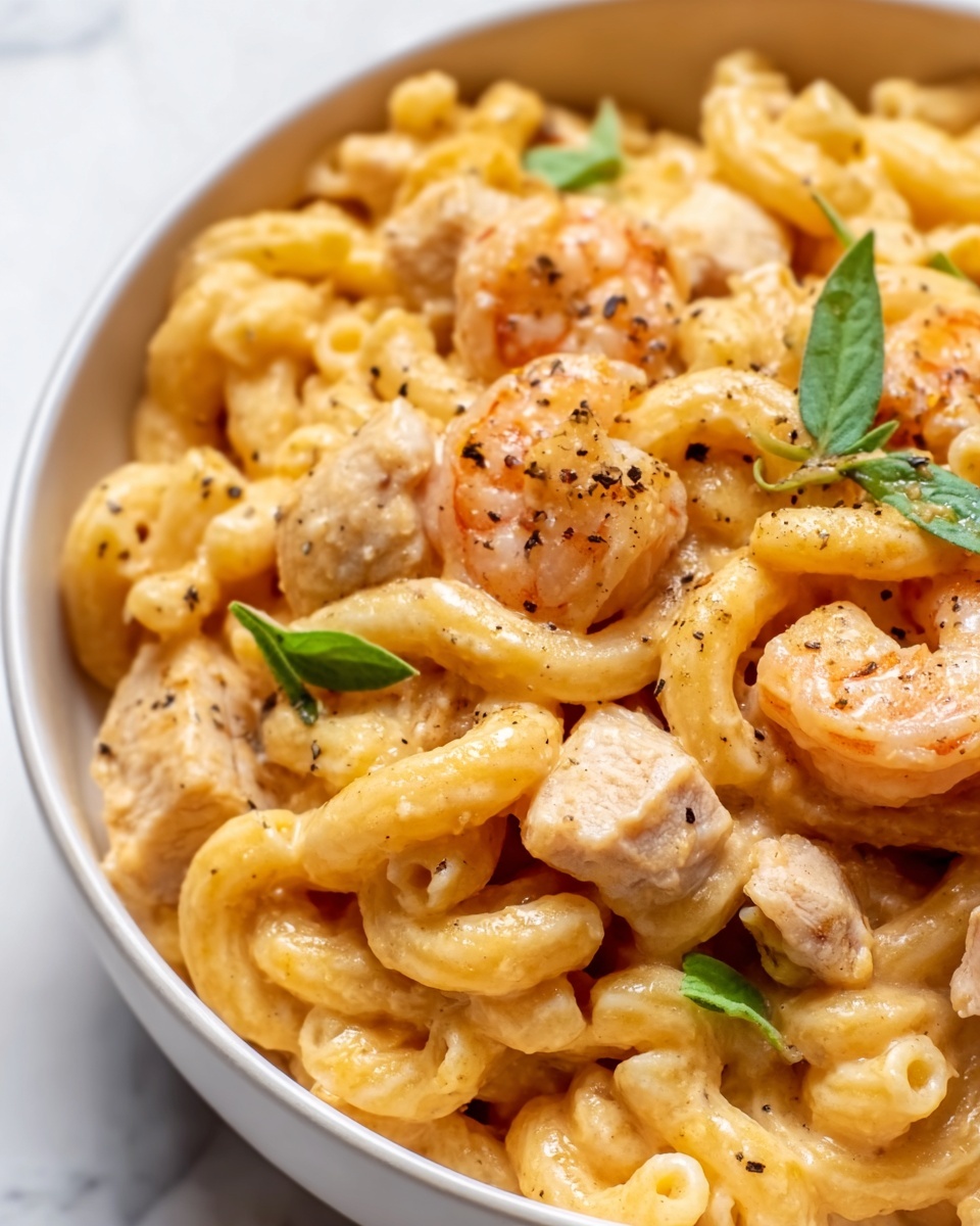 Cajun Chicken and Shrimp Pasta Recipe - Recipe Image