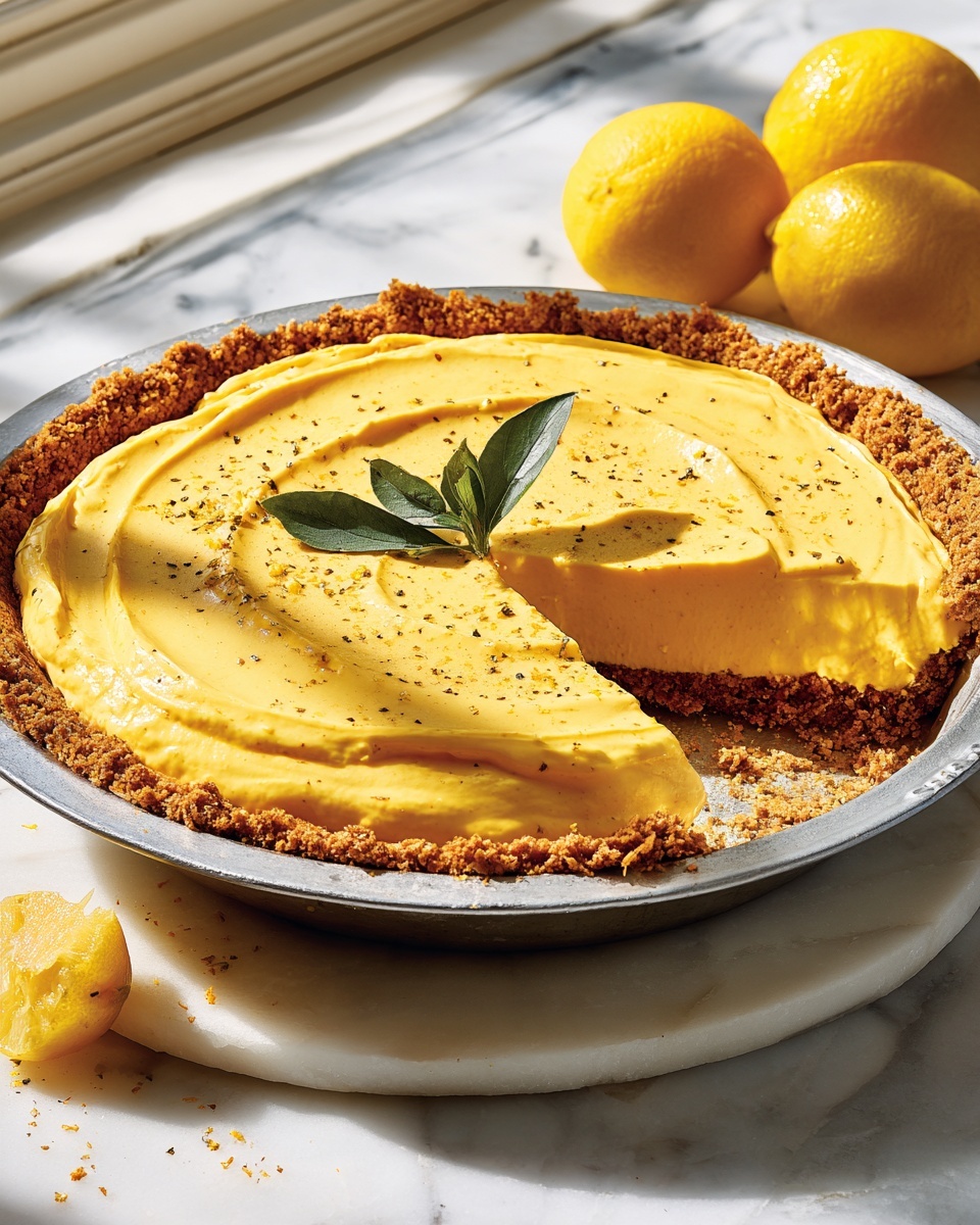 No Bake Lemon Pie Recipe - Recipe Image