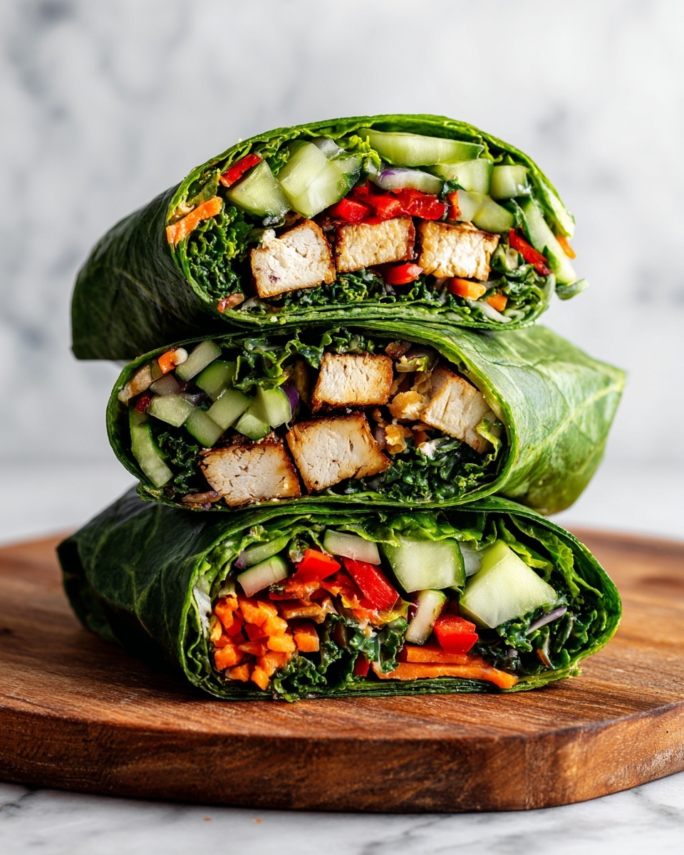 Easy Vegan Veggie Wraps for Quick Meals Recipe - Recipe Image