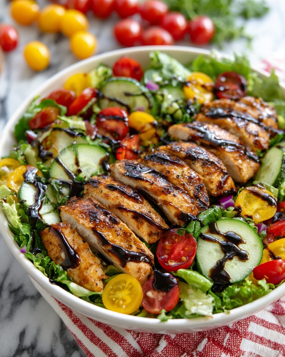 Balsamic Vinaigrette Chicken Salad Recipe - Recipe Image