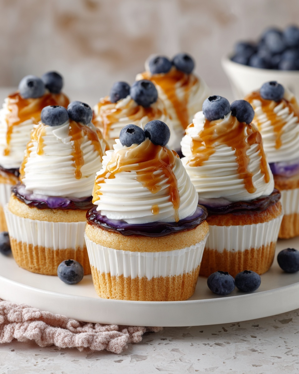 Blueberry Pancake Cupcake Recipe - Recipe Image