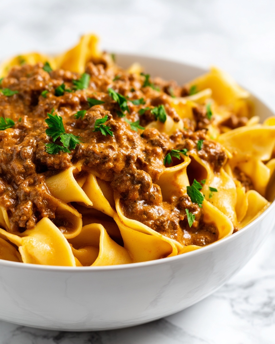 Easy Beef and Noodles Recipe - Recipe Image