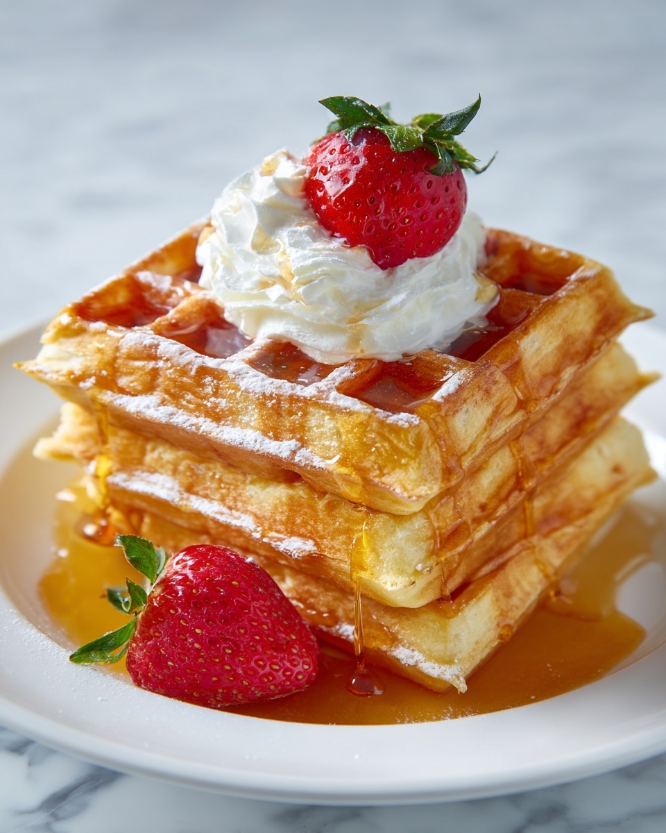 Protein-Packed Waffles Recipe - Recipe Image