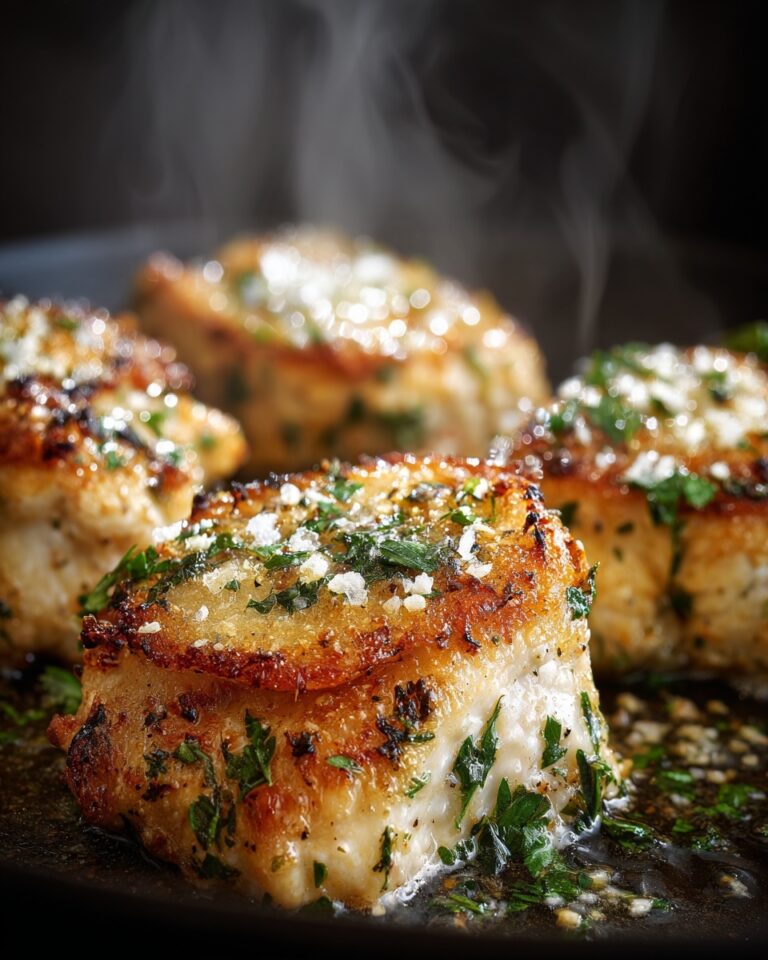 Skillet Garlic Parmesan Chicken with Crispy Roasted Potatoes Recipe