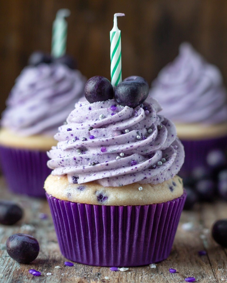 Grape Soda Cupcakes Recipe - Recipe Image