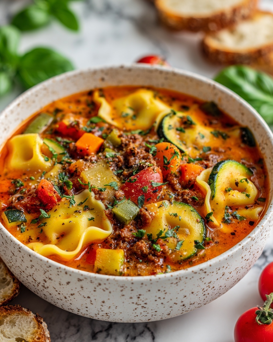 Vegan Lasagna Soup Recipe - Recipe Image
