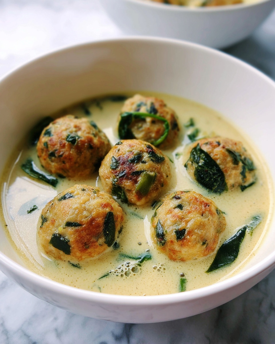 Mini Turkey Meatball Italian Wedding Soup Recipe - Recipe Image