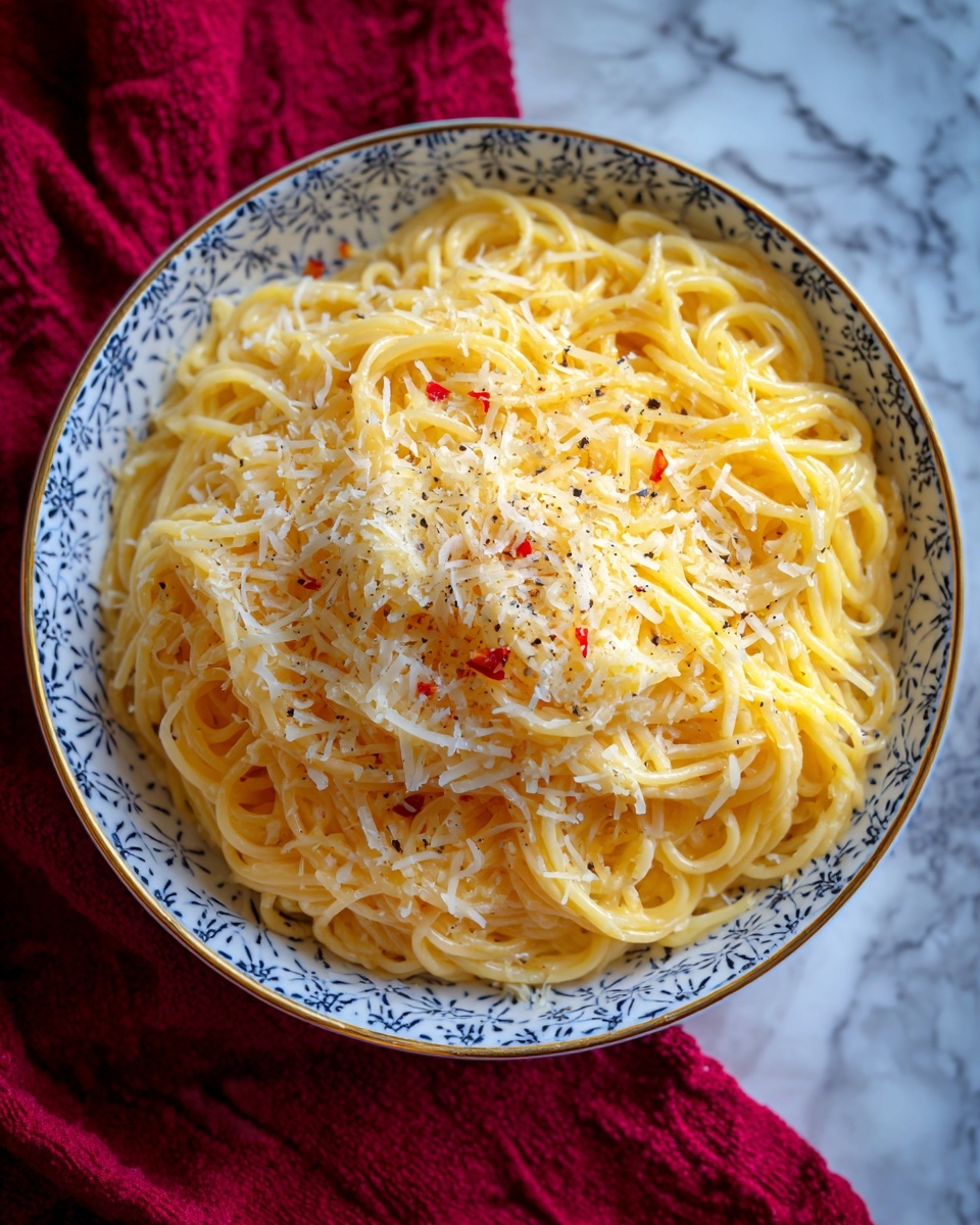 Spaghetti Cacio e Pepe Recipe - Recipe Image
