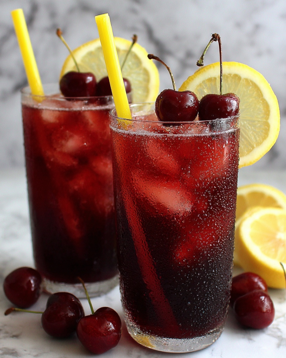 Easy Cherry Lemonade Recipe - Recipe Image