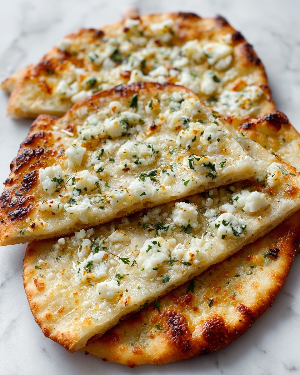 Spring Flatbreads with Feta, Peas, and Radishes Recipe - Recipe Image