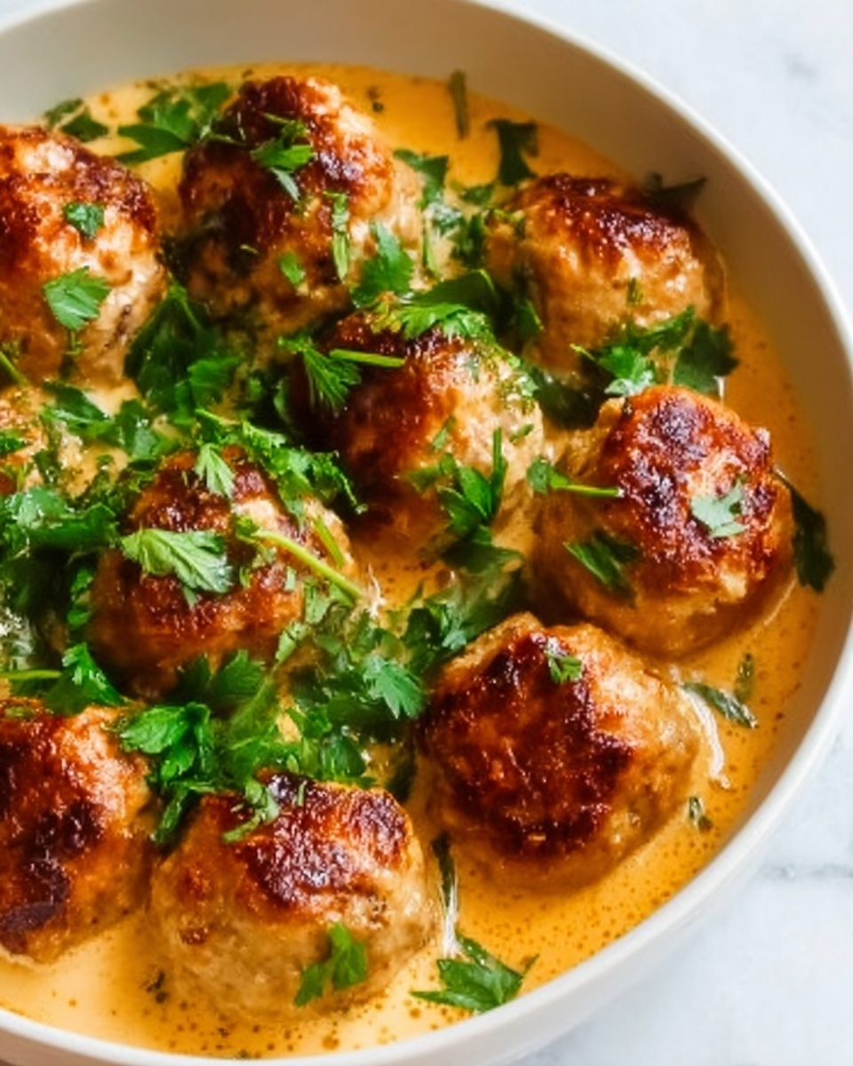 Marry Me Chicken Meatballs Recipe - Recipe Image