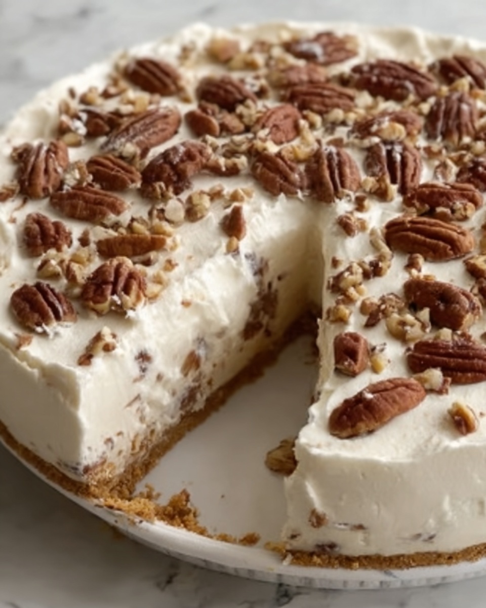 Pecan Cream Pie Recipe - Recipe Image