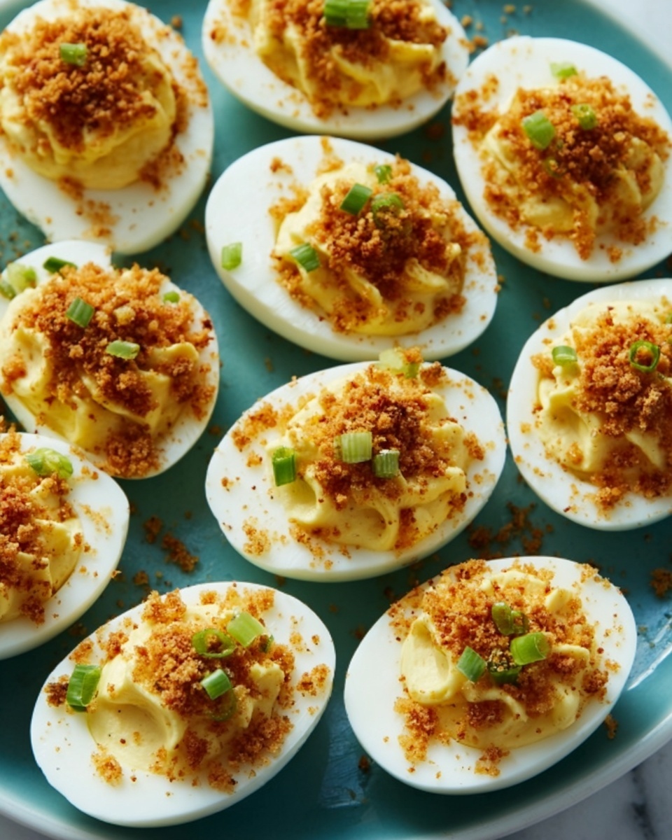 Nashville Hot Deviled Eggs Recipe - Recipe Image