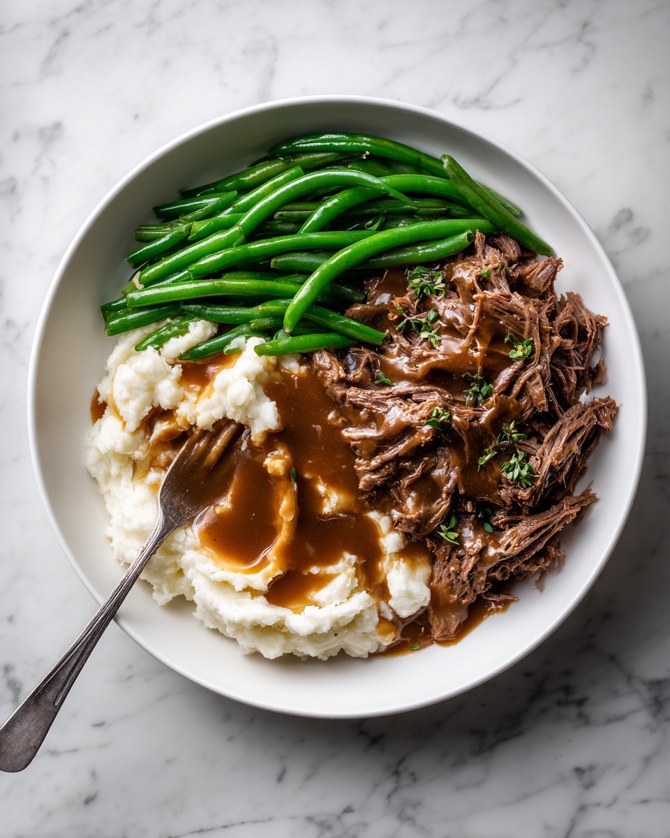 Instant Pot French Onion Pot Roast Recipe - Recipe Image