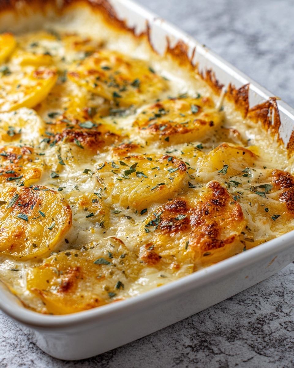 Cheesy Scalloped Potatoes: The Ultimate Comfort Food Recipe - Recipe Image