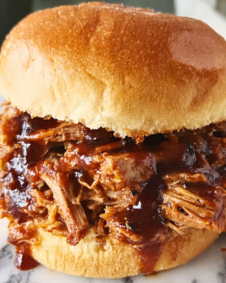 Slow-Cooker Barbecue Sandwiches Recipe - Recipe Image