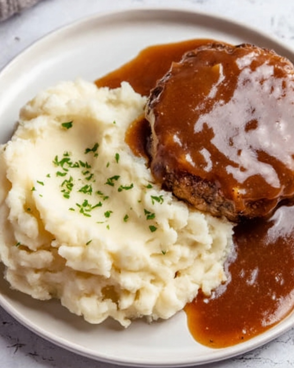 Easy Salisbury Steak Recipe - Recipe Image