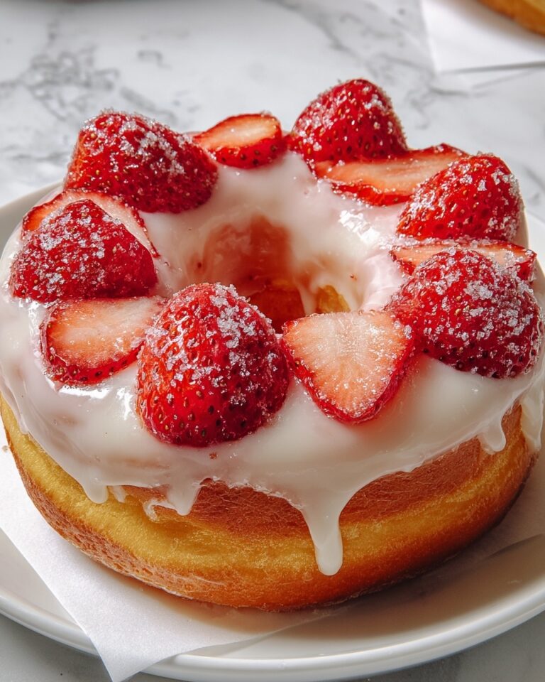 Strawberry Vanilla Bean Cronut Recipe