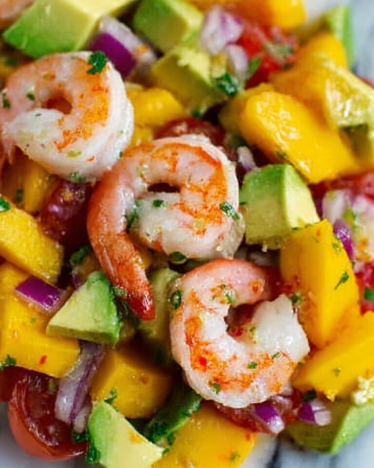 Mango Avocado Shrimp Salad Recipe