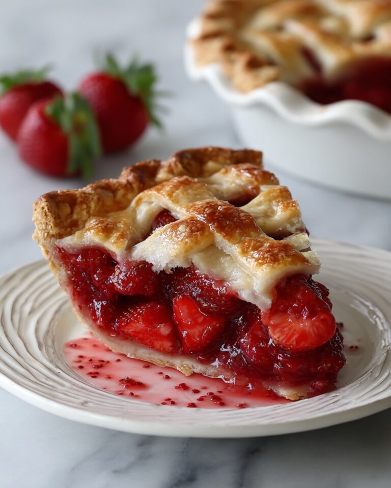 Strawberry Rhubarb Pie Recipe