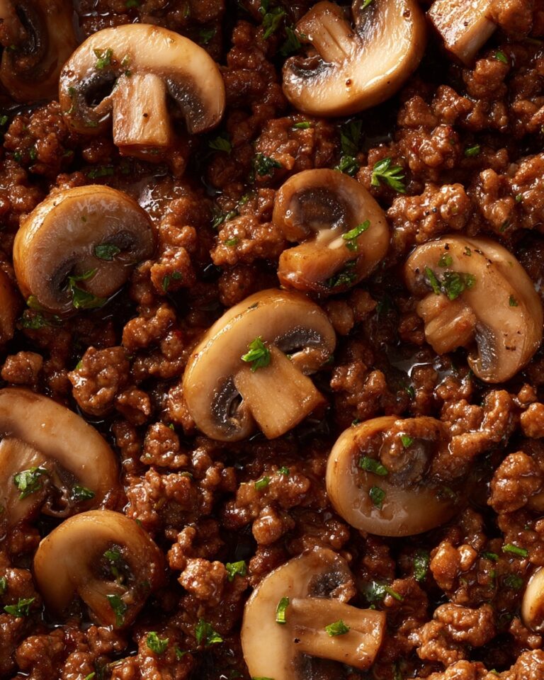 Mushroom Ground Beef Recipe
