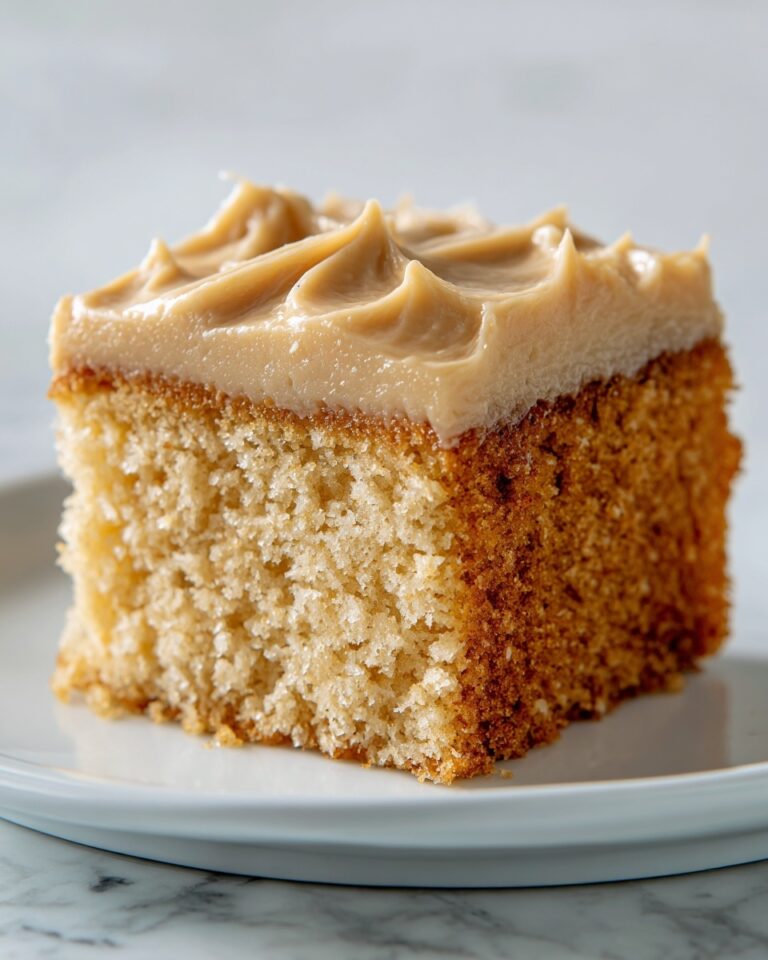 Peanut Butter Cake with Creamy Peanut Butter Frosting Recipe