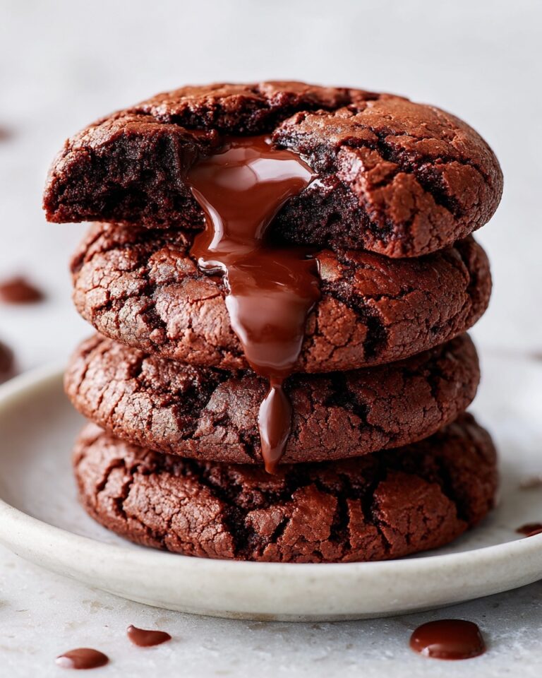 Fudgy Chocolate Brownie Cookies Recipe