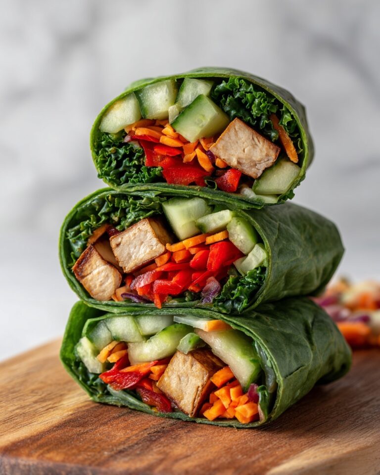 Easy Vegan Veggie Wraps for Quick Meals Recipe