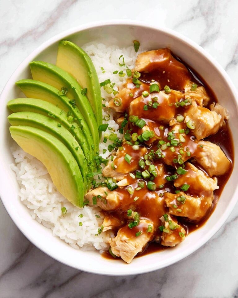 Easy Sticky Chicken Rice Bowl Recipe