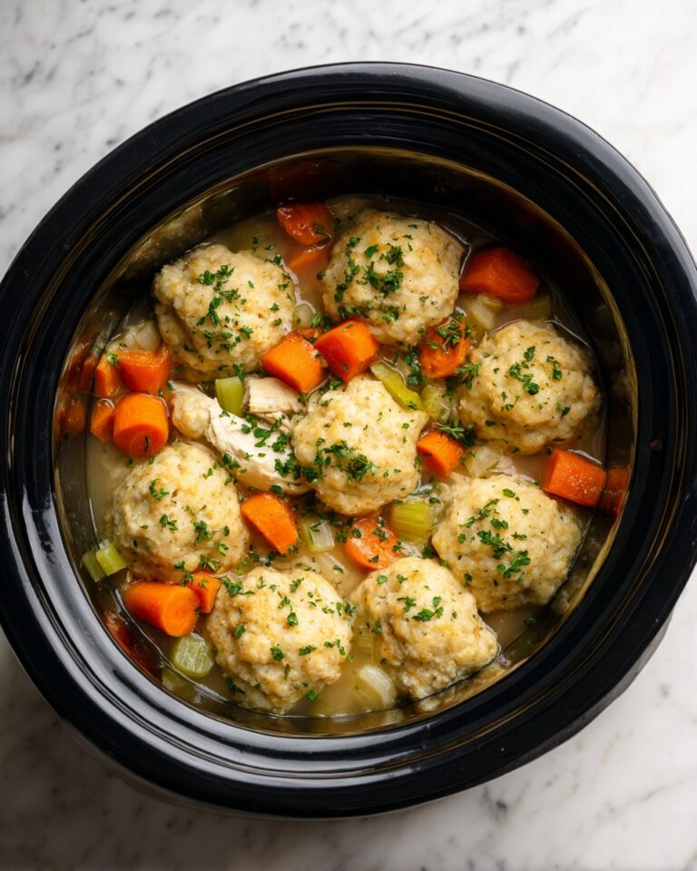 CrockPot Chicken and Dumplings Recipe