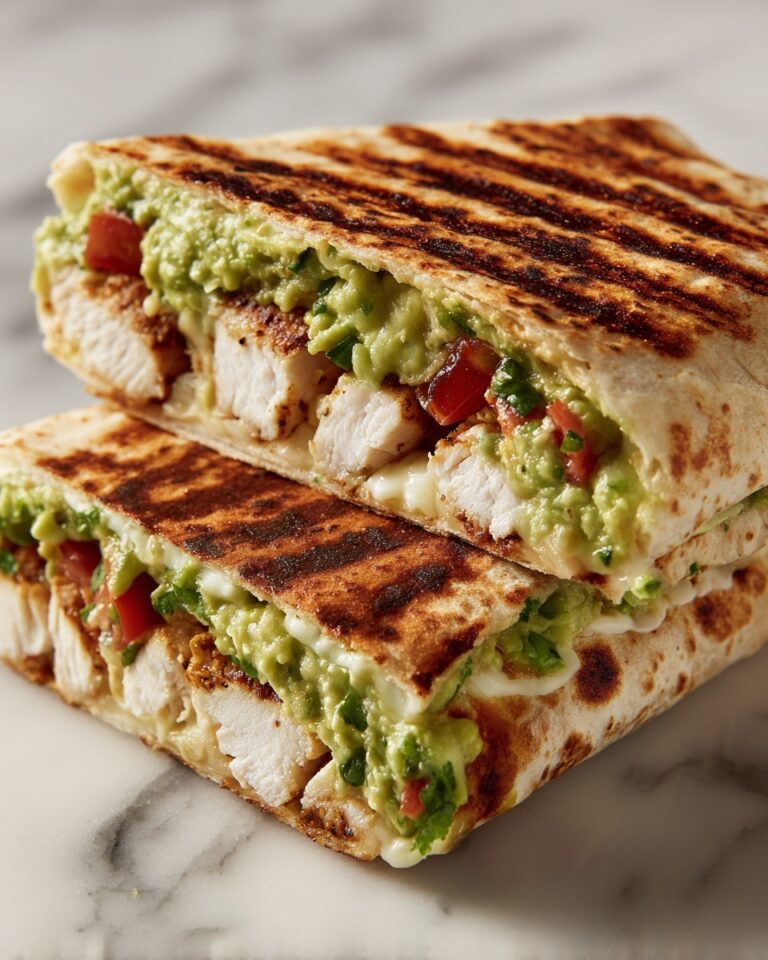 Guacamole Chicken Wraps Recipe