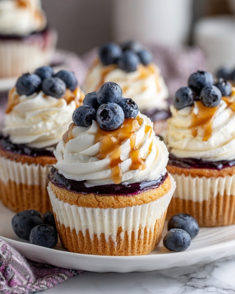 Blueberry Pancake Cupcake Recipe