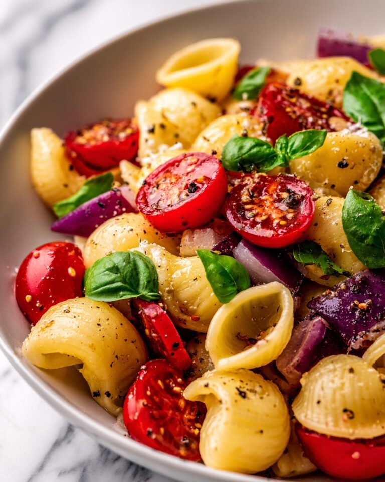 Bruschetta Pasta Salad Recipe