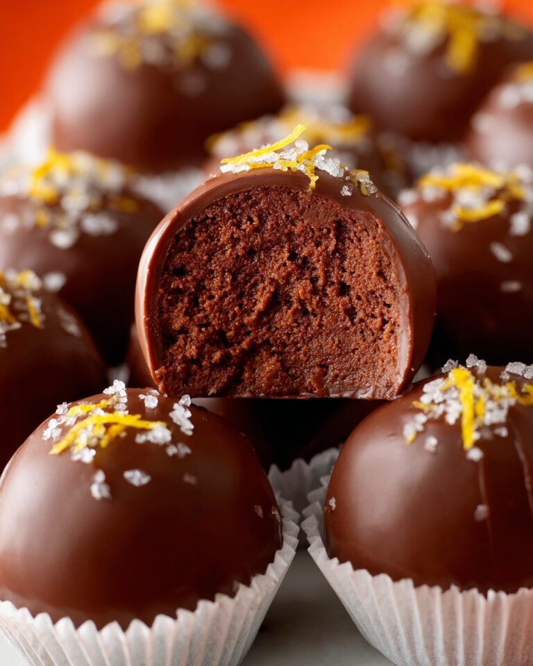 Easy Chocolate Orange Truffles Recipe