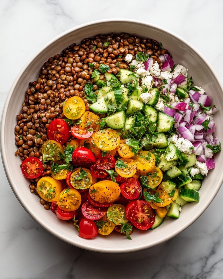 Mediterranean Lentil Salad Recipe