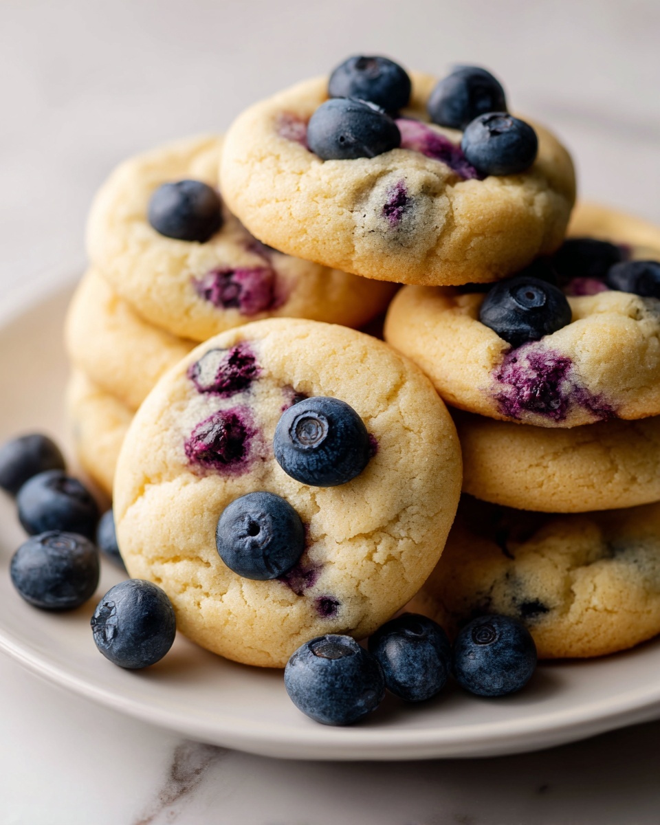 Blueberry Cheesecake Cookies Recipe - Recipe Image