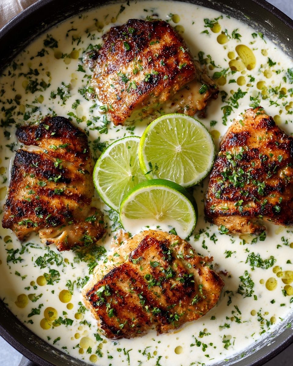 Creamy Coconut Lime Chicken Recipe - Recipe Image