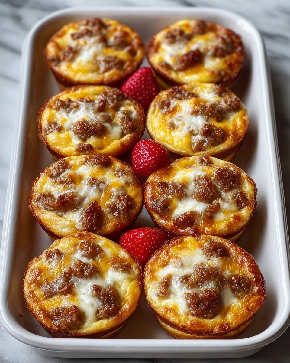 Protein Pancake Sausage Muffins Recipe - Recipe Image