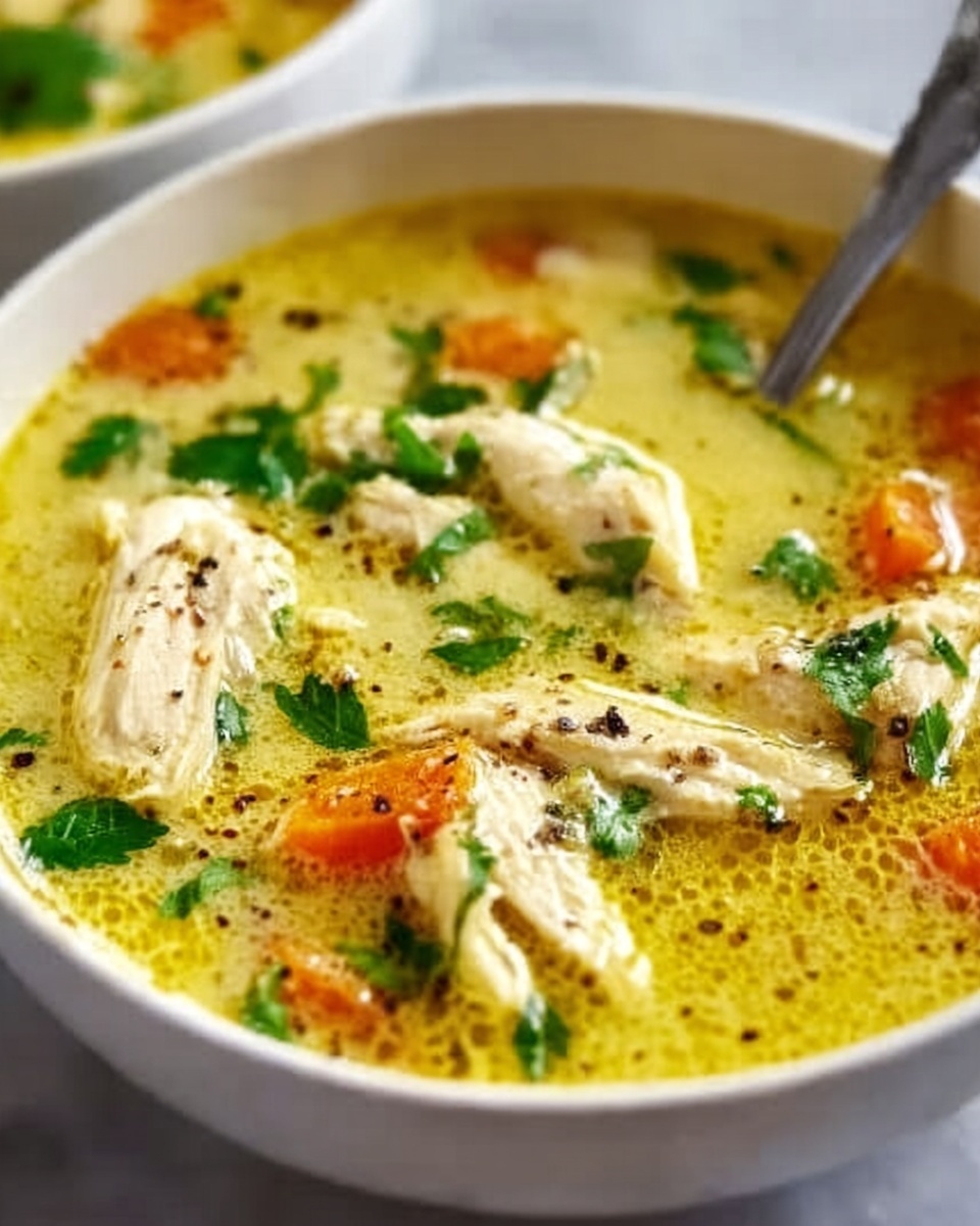 Anti-Inflammatory Turmeric Chicken Soup Recipe - Recipe Image