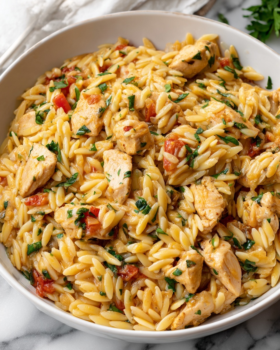 Marry Me Chicken Orzo Recipe - Recipe Image