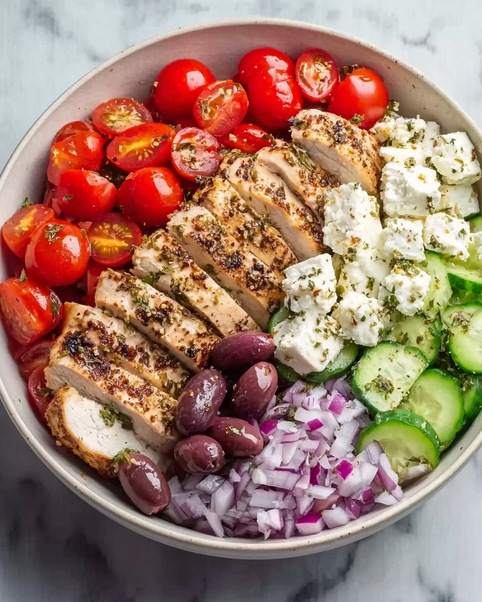 Greek Chicken Bowl Recipe - Recipe Image